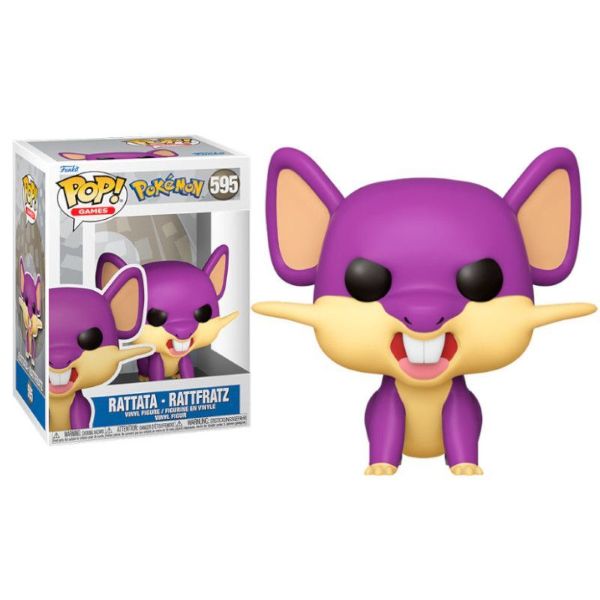 FUNKO POP! POKEMON Rattata 595(11x16cm)…x6…x36